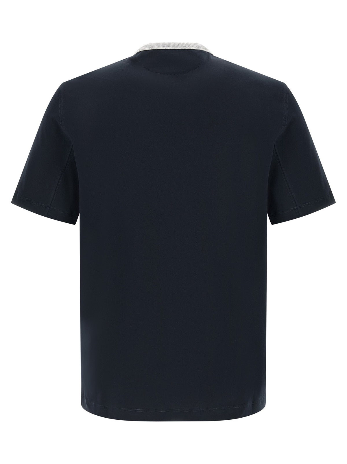 Brunello Cucinelli Printed Shirt Blue, view 2