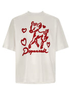 Dsquared2 Printed Shirt Red
