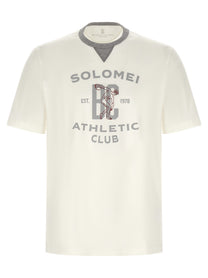 Brunello Cucinelli Printed Shirt White