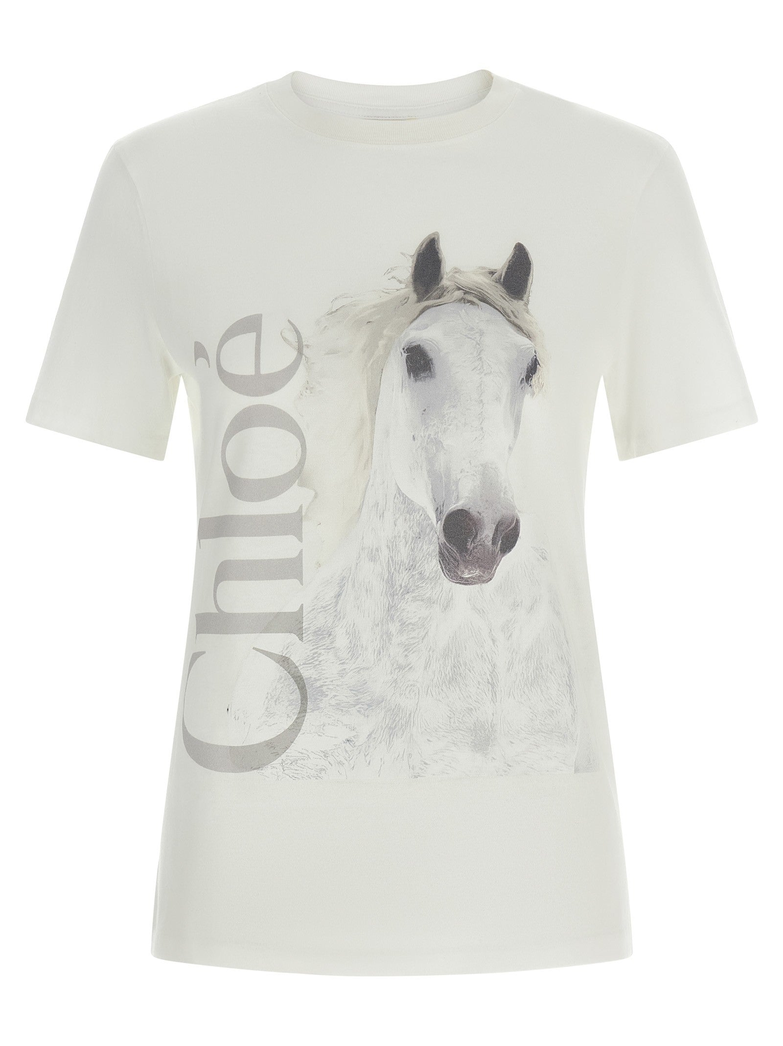 Chloé Printed Shirt White