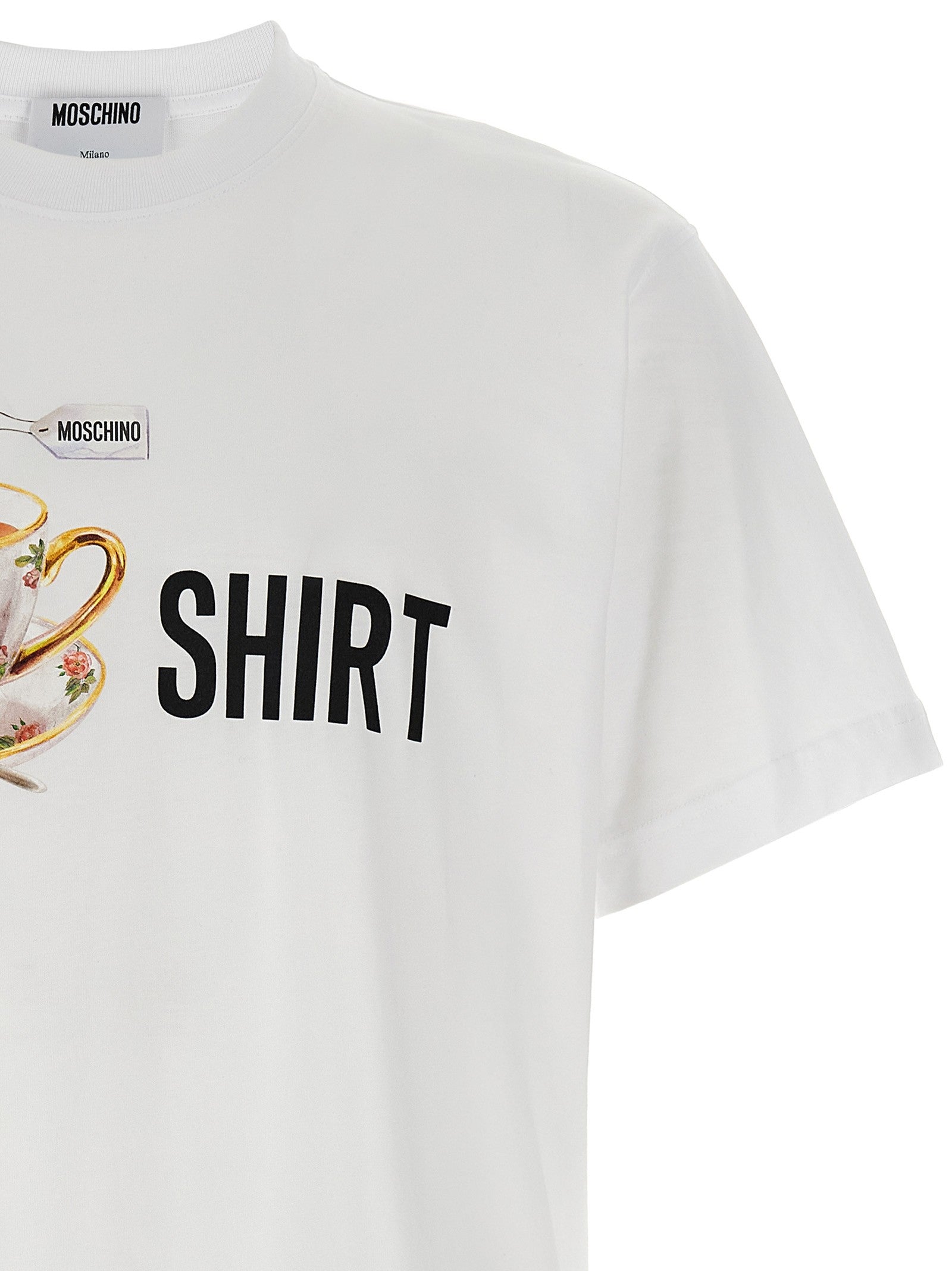 Moschino Printed Shirt White