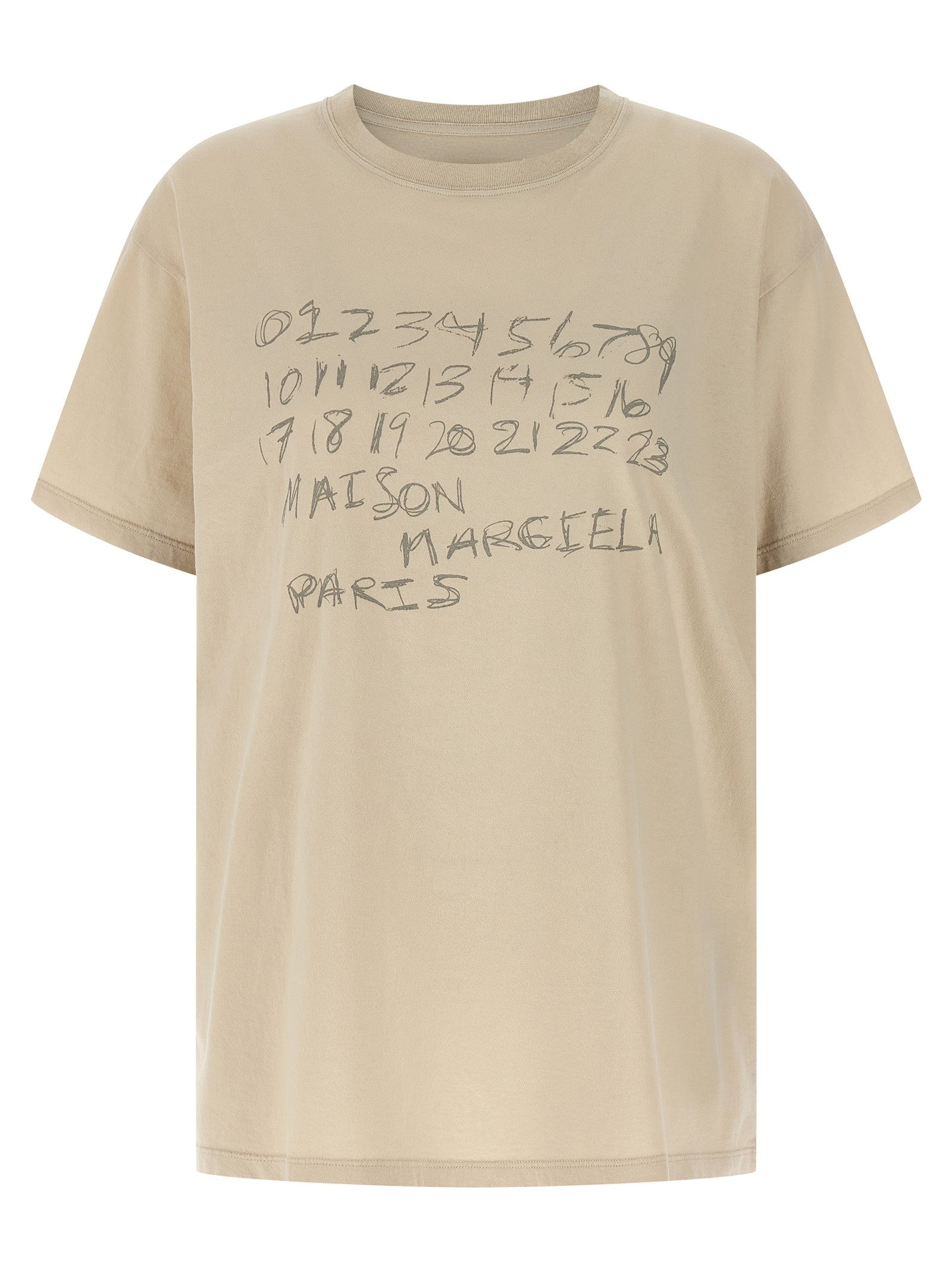 Maison Margiela Printed Shirt Beige
