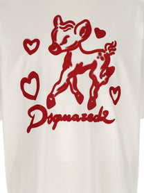 Dsquared2 Printed Shirt Red