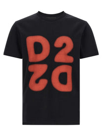 Dsquared2 Printed Shirt Black