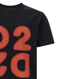 Dsquared2 Printed Shirt Black