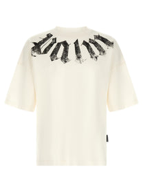 Palm Angels Printed Shirt Gold