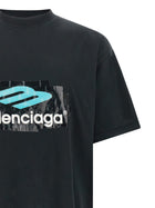 Balenciaga Printed Shirt Black, view 3