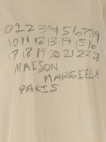 Maison Margiela Printed Shirt Beige