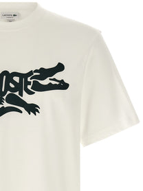 Lacoste Printed Shirt White