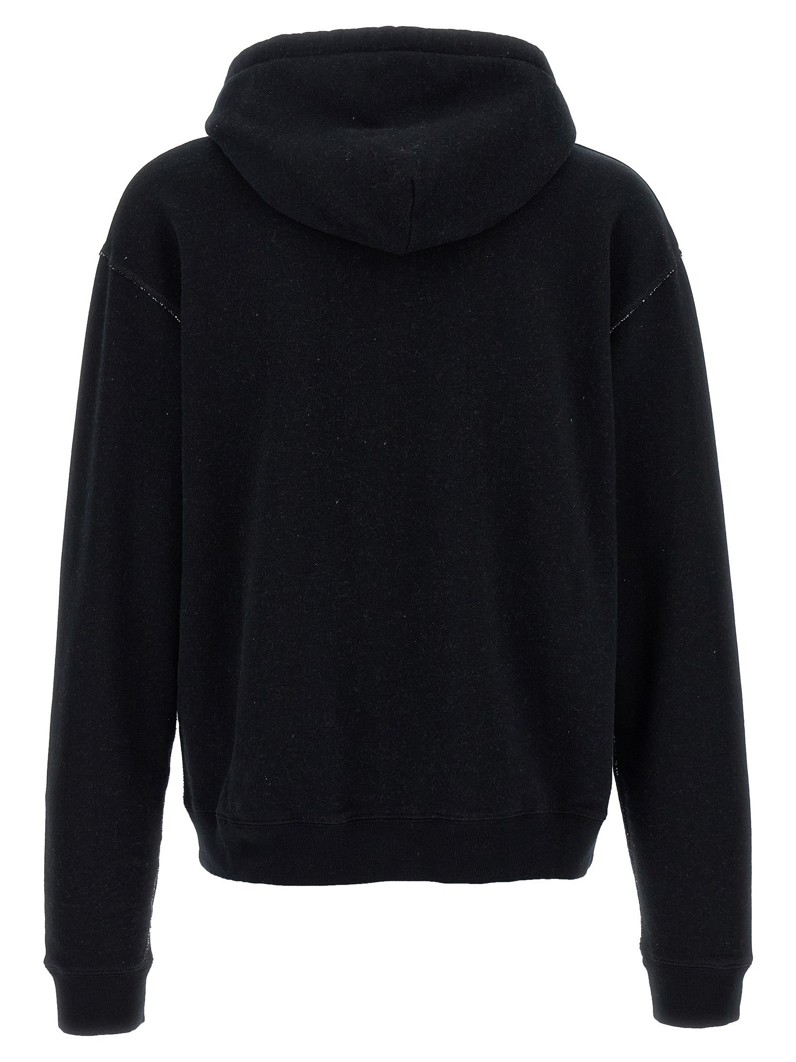 Valentino Printed Valentino Garavani Hoodie Black