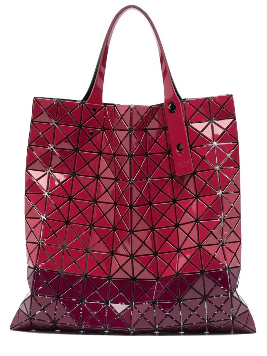 Bao Bao Issey Miyake Women's Prism BI Color Tote Bag Red Bao Bao Issey Miyake
