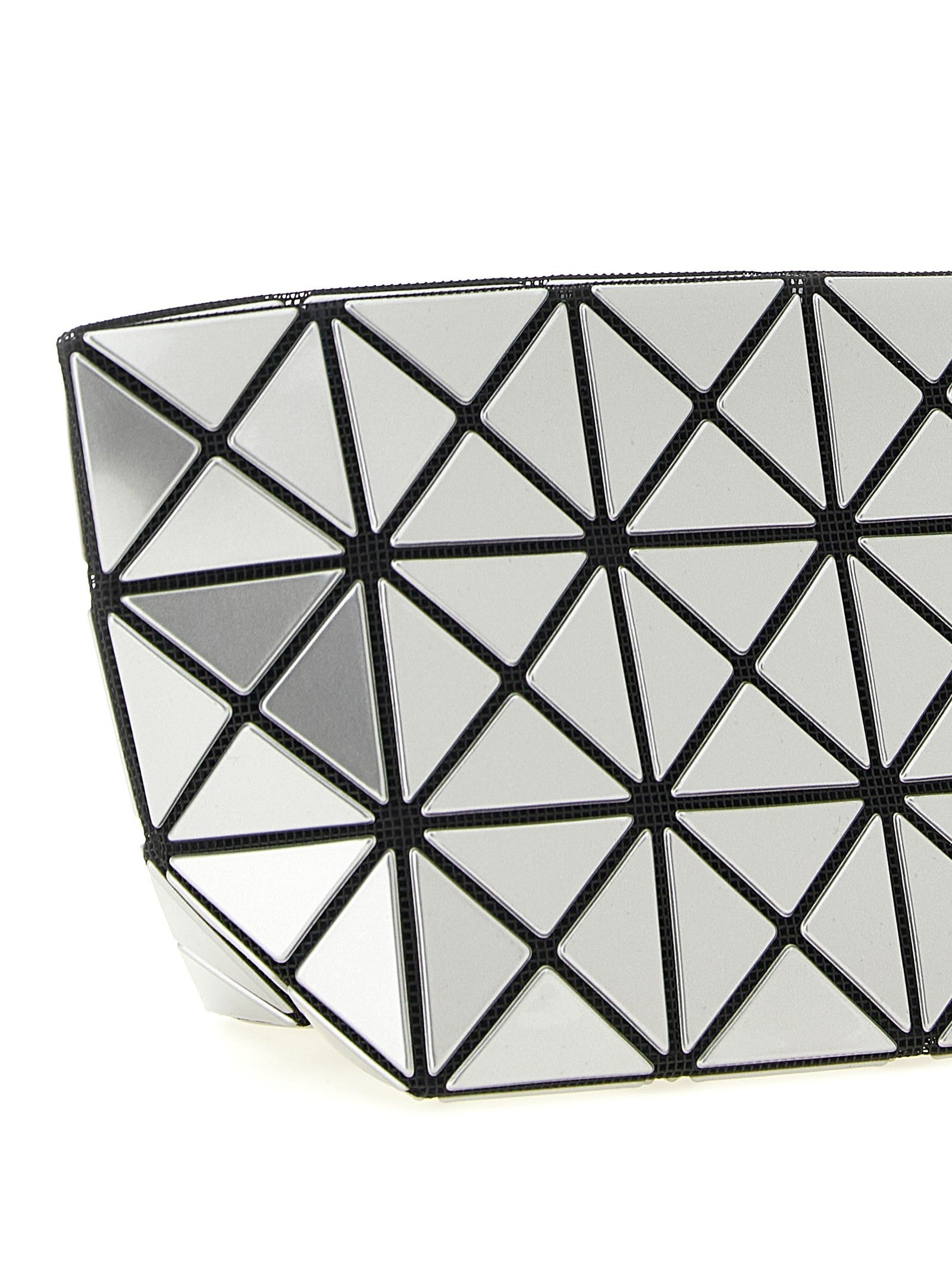 Bao Bao Issey Miyake Prism Clutch Silver