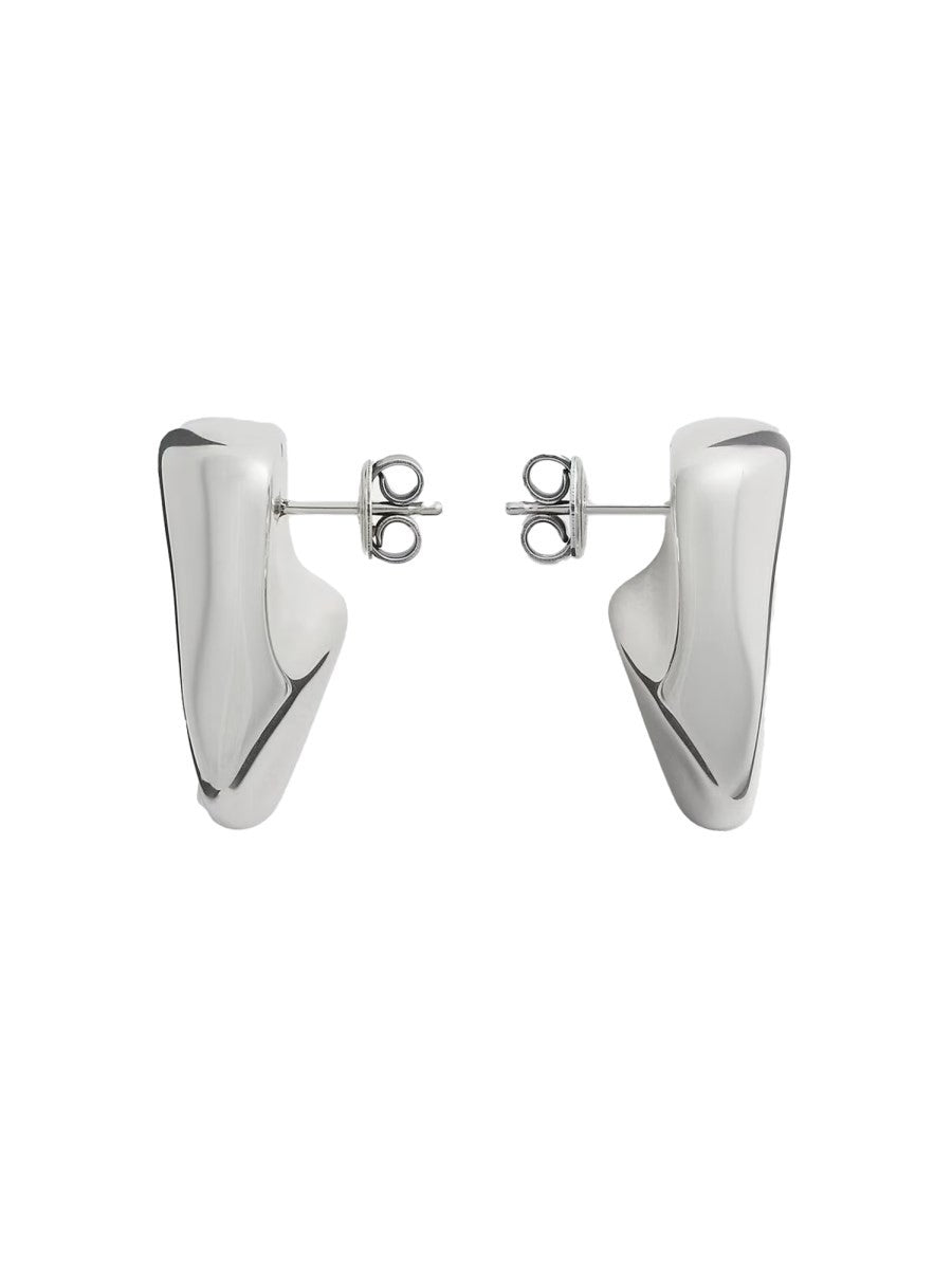 Bottega Veneta Women's Prism Earrings Silver