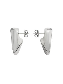Bottega Veneta Women's Prism Earrings Silver