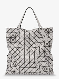 Bao Bao Issey Miyake Women's Prism Matte Geometric Pattern Shoulder Bag Grey