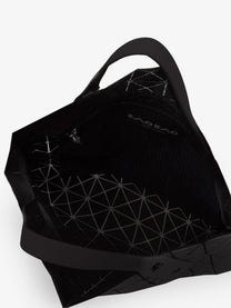 Bao Bao Issey Miyake Women's Prism Matte Geometric Pattern Shoulder Bag Black