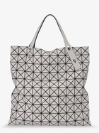 Bao Bao Issey Miyake Women's Prism Matte Geometric Pattern Shoulder Bag Grey