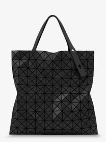 Bao Bao Issey Miyake Women's Prism Matte Geometric Pattern Shoulder Bag Black