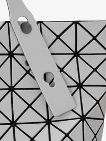 Bao Bao Issey Miyake Women's Prism Matte Geometric Pattern Shoulder Bag Grey