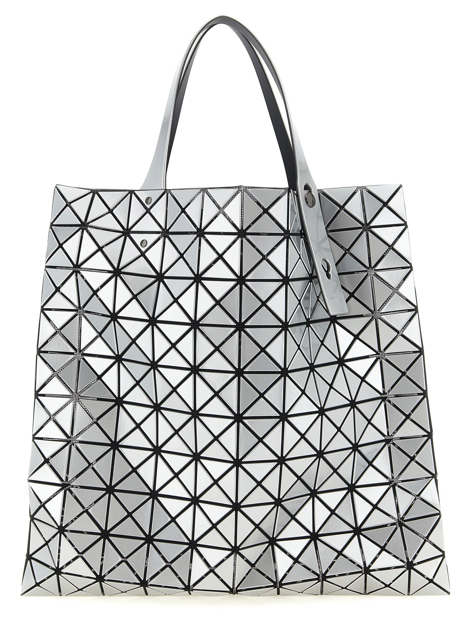 Bao Bao Issey Miyake Prism Shopping Bag Silver