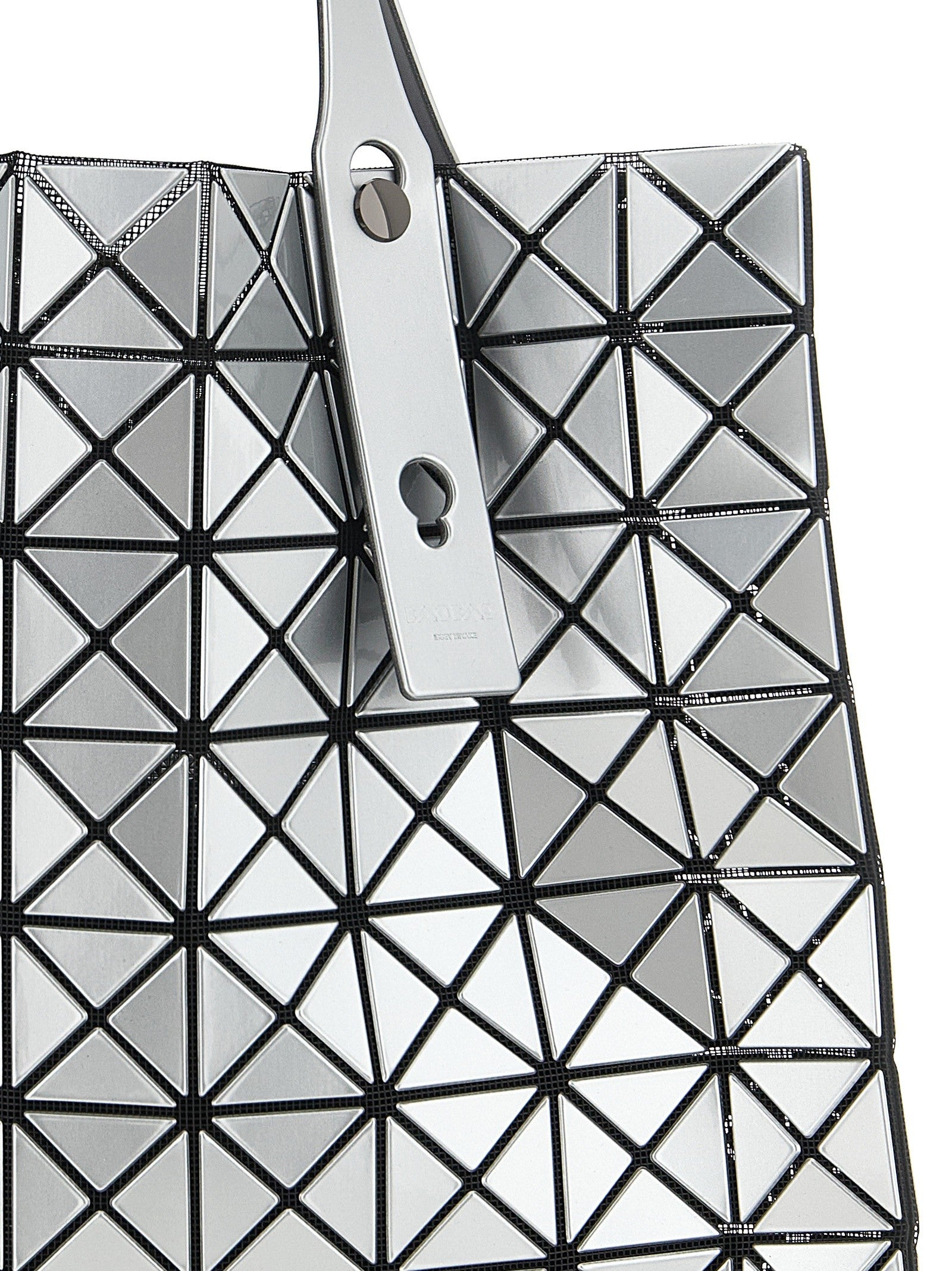 Bao Bao Issey Miyake Prism Shopping Bag Silver