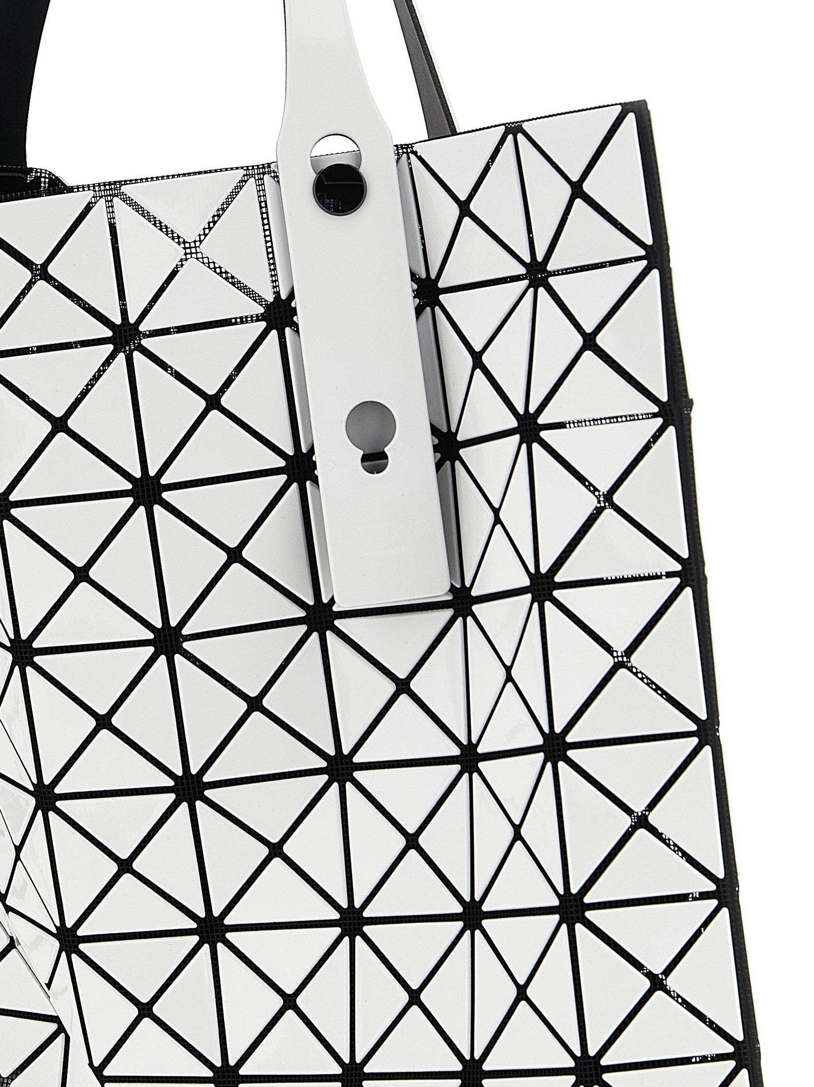 Bao Bao Issey Miyake Prism Shopping Bag White