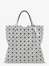 Bao Bao Issey Miyake Women's Prism Tote Pvc Shoulder Bag Silver
