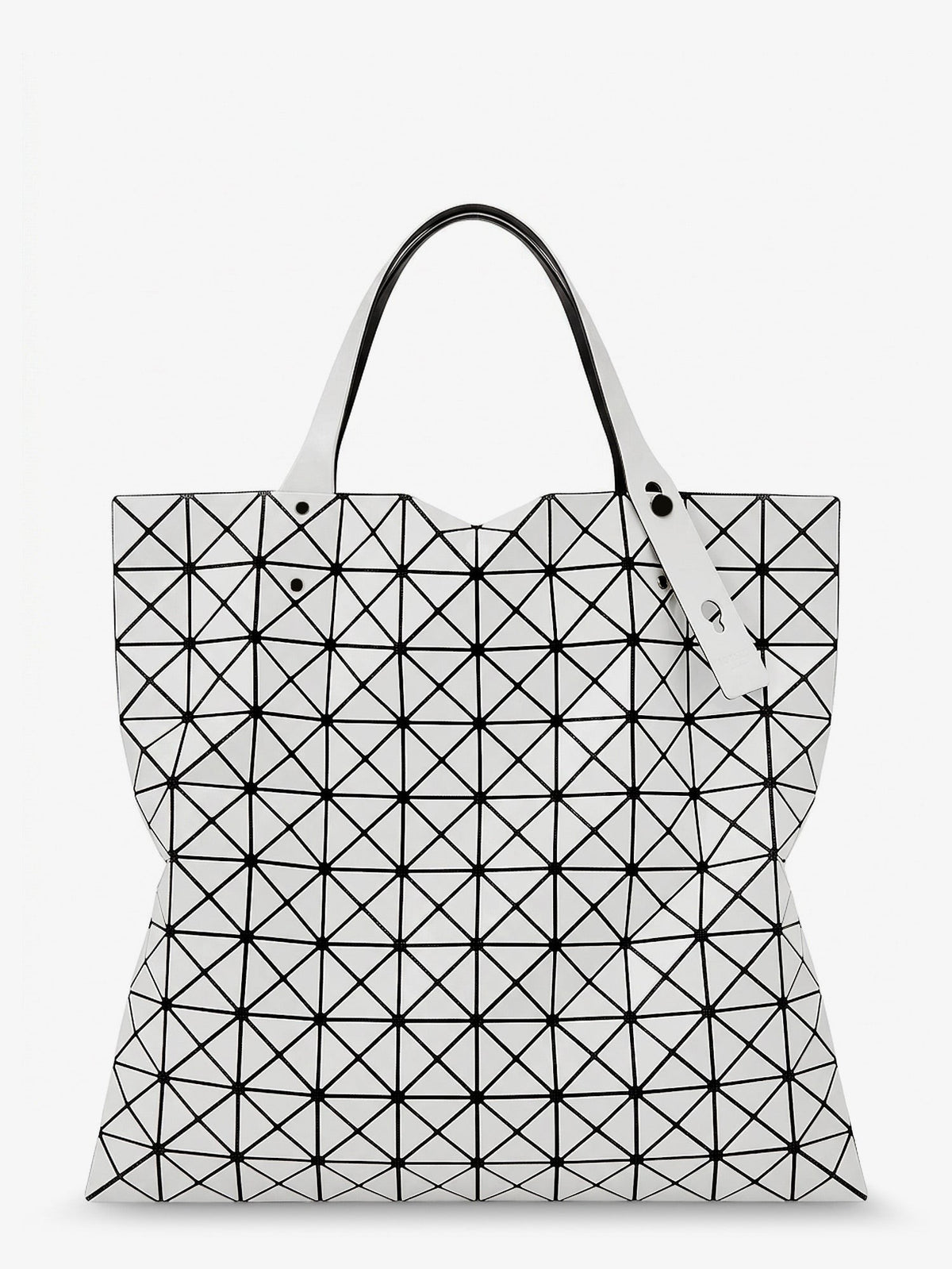 Bao Bao Issey Miyake Women's Prism Tote Pvc Shoulder Bag Silver