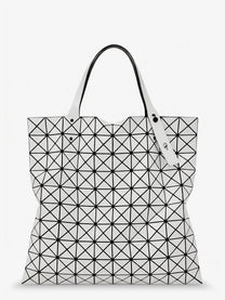Bao Bao Issey Miyake Women's Prism Tote Pvc Shoulder Bag Silver
