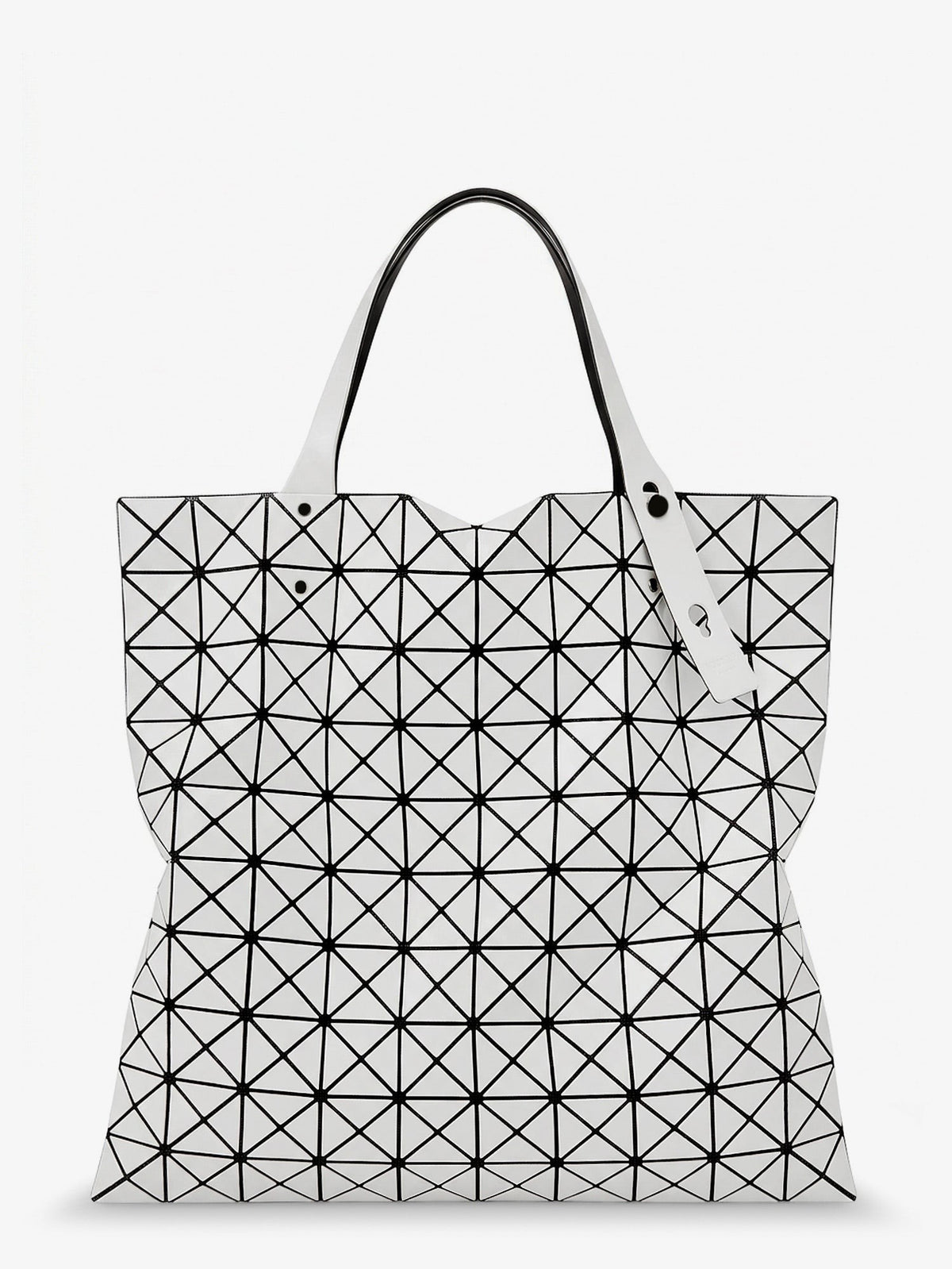 Bao Bao Issey Miyake Women's Prism Tote Pvc Shoulder Bag Silver, view 2