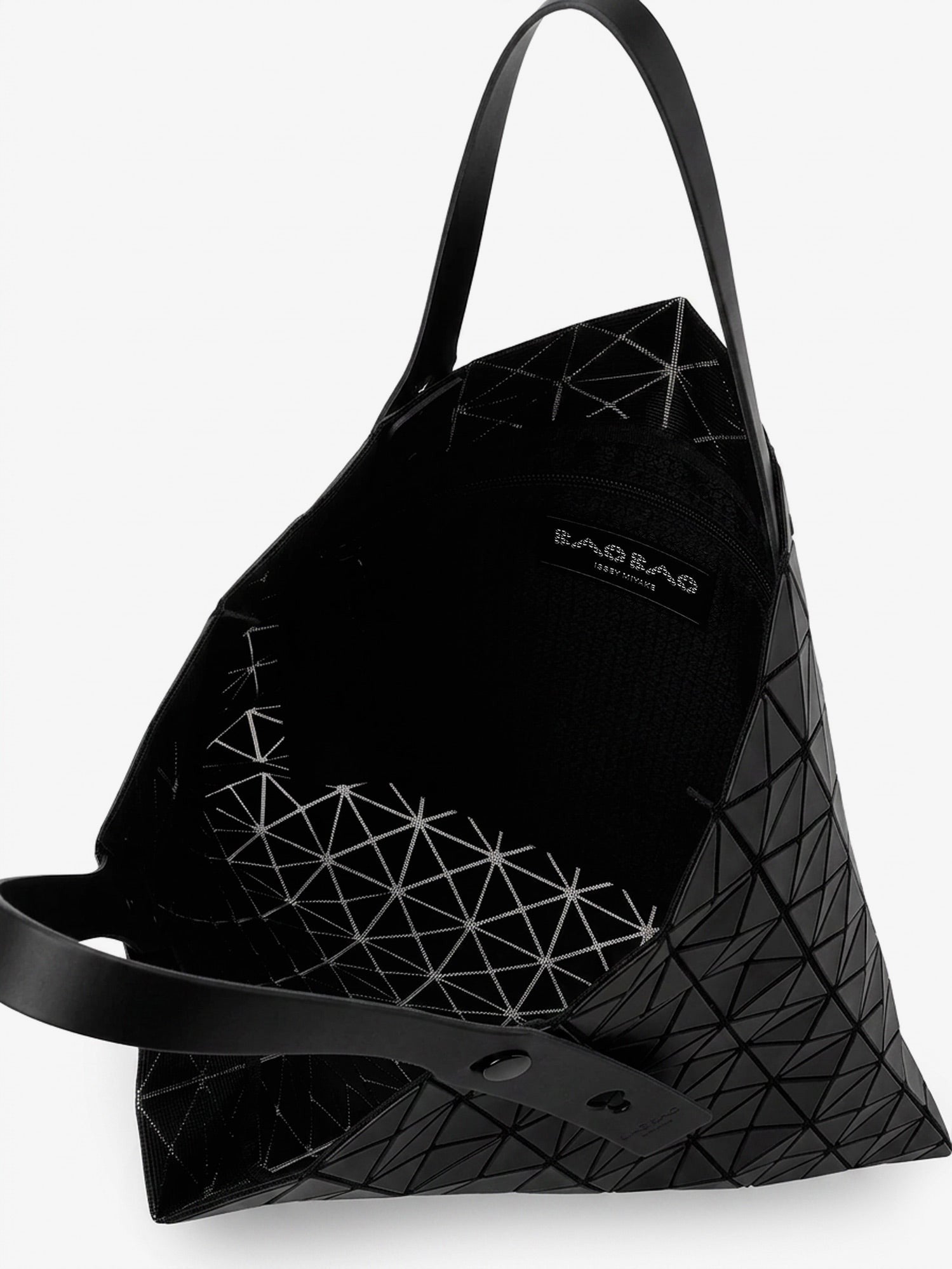 Bao Bao Issey Miyake Women's Prism Tote Pvc Shoulder Bag Black