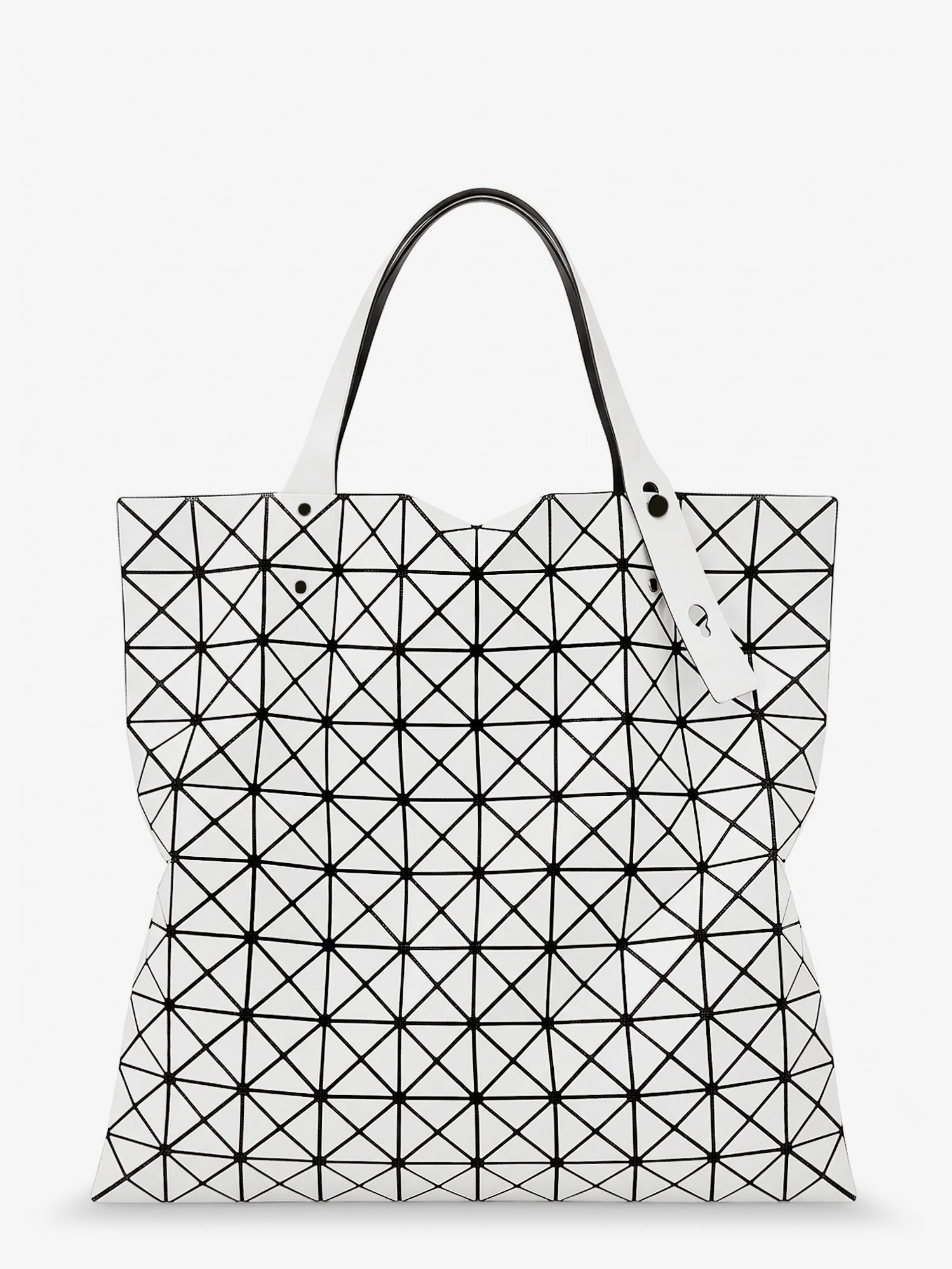 Bao Bao Issey Miyake Women's Prism Tote Pvc Shoulder Bag White
