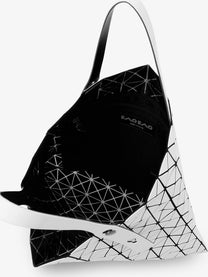 Bao Bao Issey Miyake Women's Prism Tote Pvc Shoulder Bag White