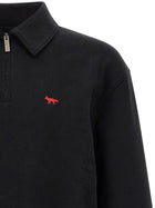Maison Kitsuné Profile Fox Sweatshirt Black