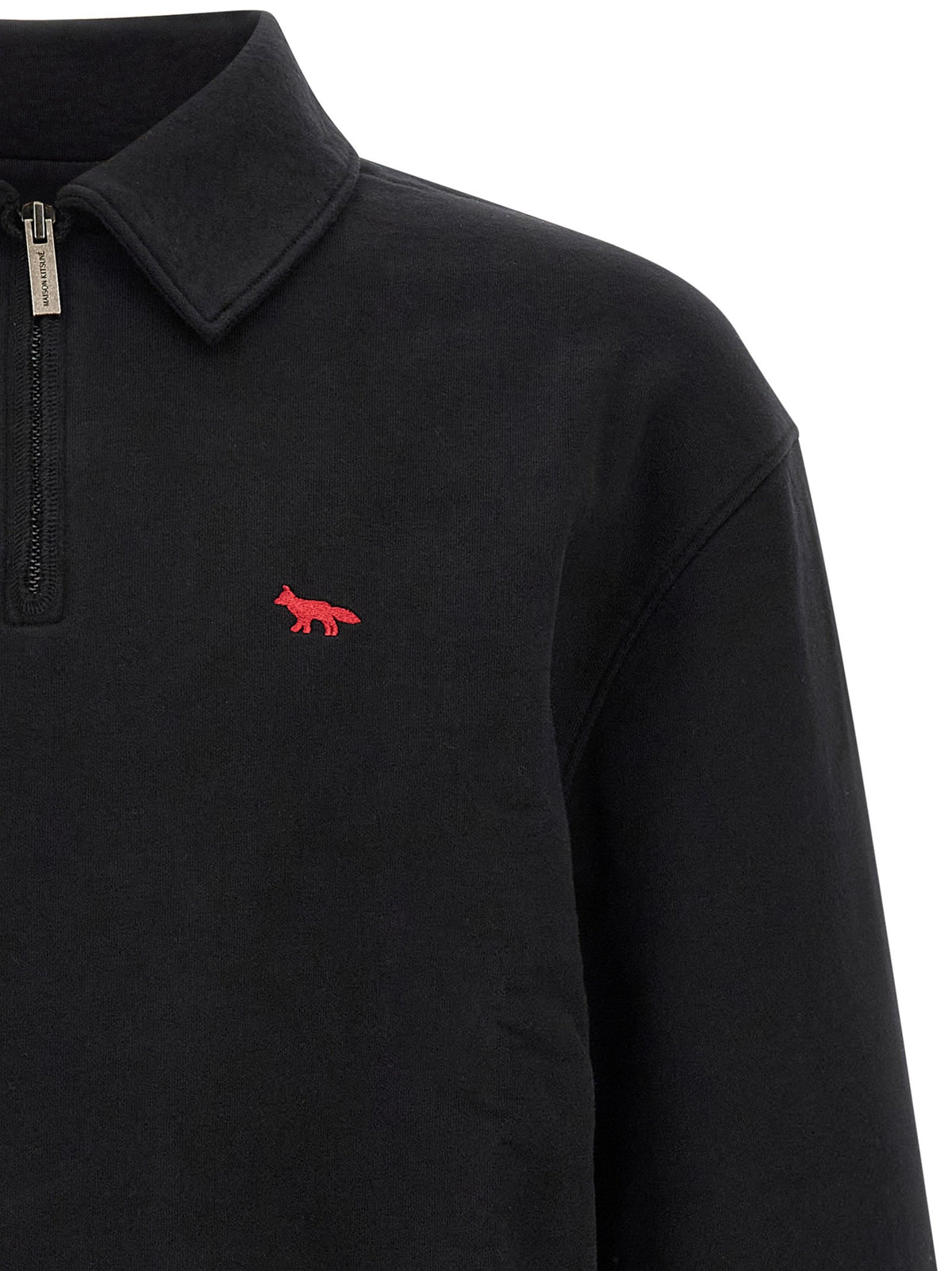 Maison Kitsuné Profile Fox Sweatshirt Black