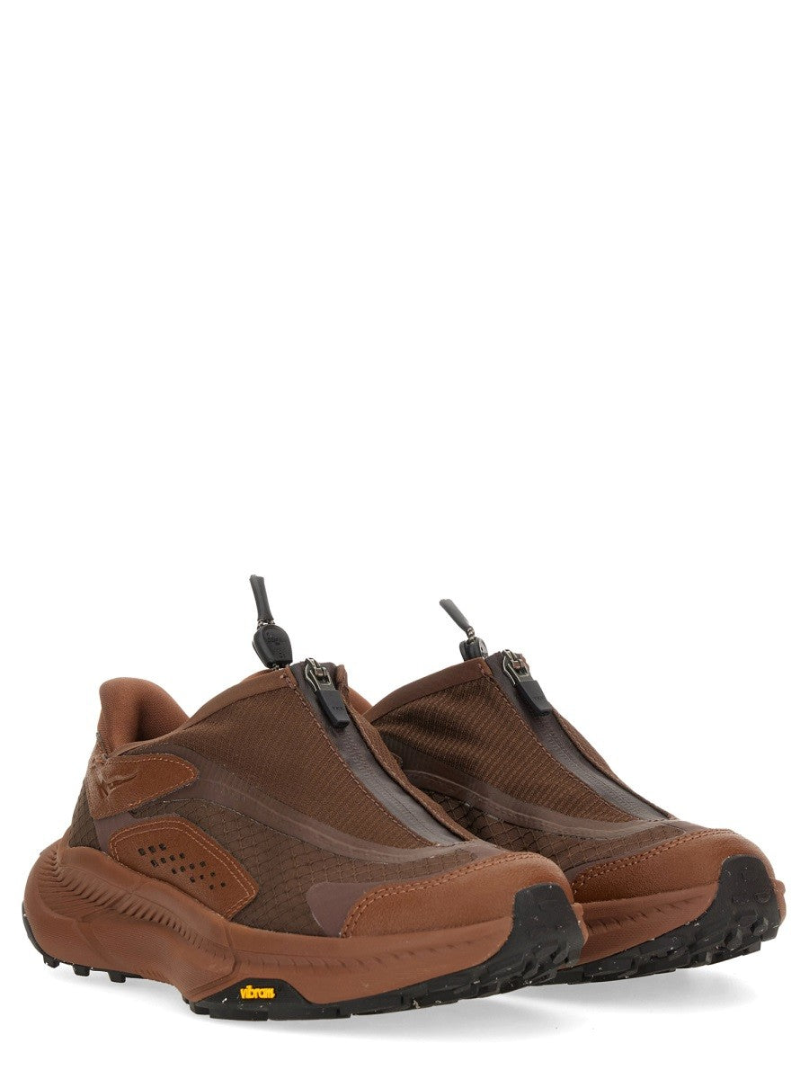 Hoka Unisex Project Transport Sneaker Brown, view 2