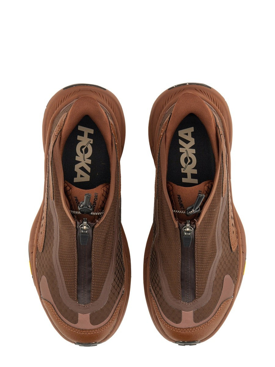 Hoka Unisex Project Transport Sneaker Brown, view 5