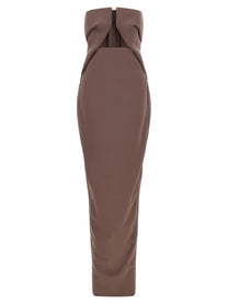 Rick Owens Prong Dress Brown