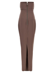 Rick Owens Prong Dress Brown