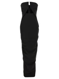 Rick Owens Prong Gown Dress Black