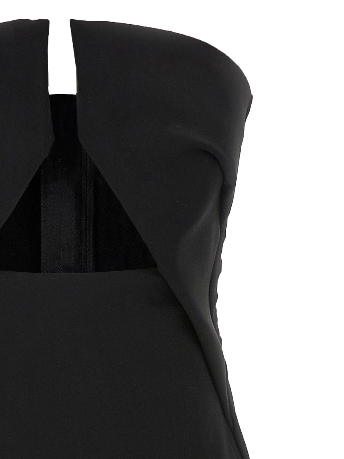 Rick Owens Prong Gown Dress Black