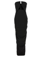 Rick Owens Prong Gown Dress Black