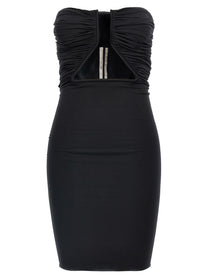 Rick Owens Prong Mini Dress Black
