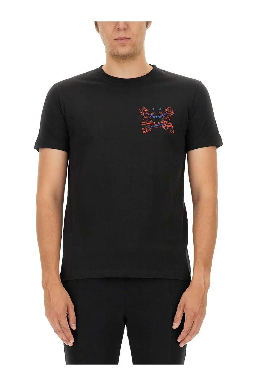Ps By Paul Smith Men's Cotton Shirt Black