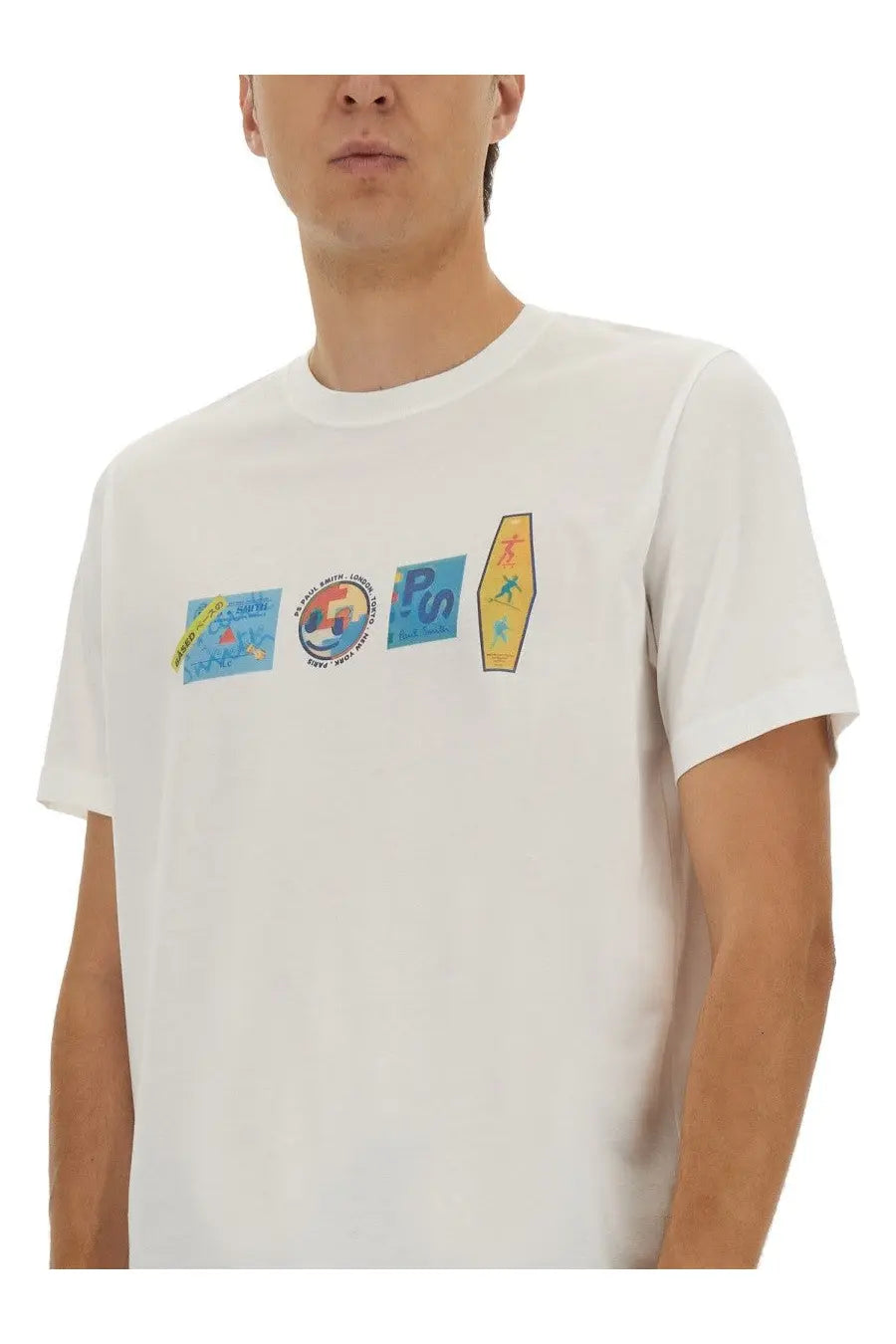 Ps By Paul Smith Men's Regular Fit Shirt White, view 4