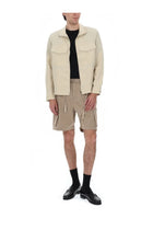 Ps By Paul Smith Men's Cotton Shorts Cargo Brown, view 2