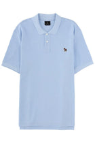 Ps By Paul Smith Men's Zebra Polo Blue