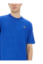 Ps By Paul Smith Men's Zebra Shirt Blue, view 4