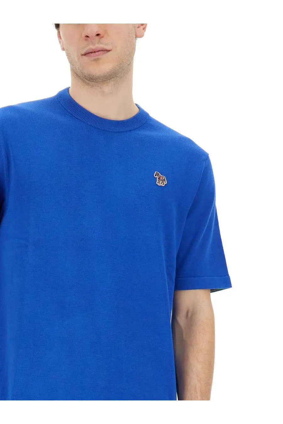Ps By Paul Smith Men's Zebra Shirt Blue, view 4
