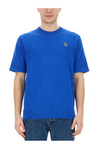 Ps By Paul Smith Men's Zebra Shirt Blue